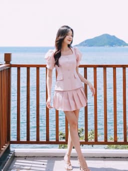 Thumbnail LEILA CLOSET | Set thiết kế Lily áo, quần xếp li 2