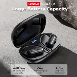 Thumbnail Lenovo ERAZER XT60 Tai nghe thể thao không dây bluetooth V5.3 Hifi chống nước giảm tiếng ồn Chờ Dài Có Mic 3