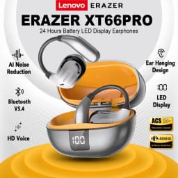 Thumbnail Lenovo ERAZER XT66 PRO Tai nghe không dây Tai nghe Bluetooth 5.4 có màn hình cảm ứng LED Tai nghe doanh nghiệp có Mic chống nước IPX5 1