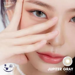Thumbnail Lens khóa ẩm cận 1 ngày Jupiter Gray VIVIMOON màu xám pha ánh vàng (Giá 01 chiếc) 3
