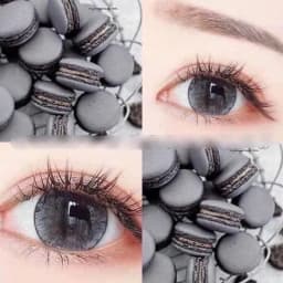 Thumbnail Lens mắt mèo- Lens xám vân đá -Kính áp tròng Sky Lens -Shimmer Gray 0-6 Độ-Made in Korea Chính Hãng Dia14.50 1