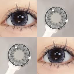 Thumbnail Lens vân  hoa -Kính áp tròng Sky Contact Lens Korea- Flower Gray Dia 14.00 Bc 8.6 2