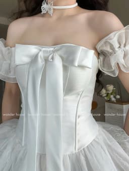 Thumbnail Levi Dress Wonderhouse Đầm thiết kế dáng xòe công chúa chất vải dày dặn dự tiệc, dạo phố nữ tính sang trọng 3
