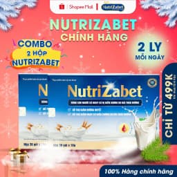 Thumbnail Liệu Trình 1 Tháng 2 Hộp Sữa NutriZabet Chính Hãng 1