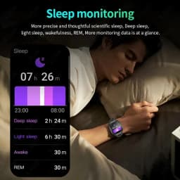 Thumbnail Lige Đồng Hồ Thông Minh Đa Chức Năng Màn Hình 1.96 inch Chống Thấm Nước 3