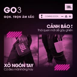 Thumbnail [LIVESTREAM] Loa Bluetooth JBL GO 3 - Hàng Chính Hãng 2