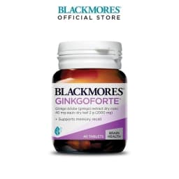 Thumbnail [LIVESTREAM] Viên Uống Hỗ Trợ Tuần Hoàn Máu Não Blackmores Ginkgoforte Lọ 40 Viên 1