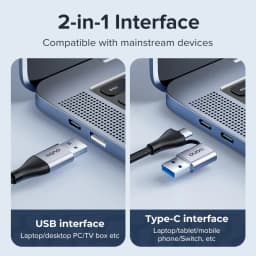 Thumbnail Llano Bộ Chia 5 Cổng usb 3.0 2 Trong 1 Tiện Dụng 1
