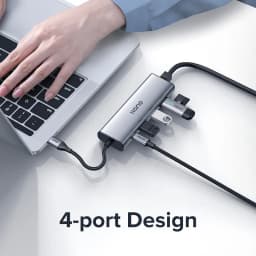 Thumbnail Llano Bộ Chia 5 Cổng usb 3.0 2 Trong 1 Tiện Dụng 2