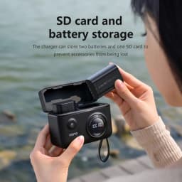 Thumbnail Llano Đế Sạc Máy Ảnh Kỹ Thuật Số Có Khe Cắm Thẻ sd Cho canon lp-e6nh 4