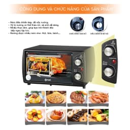 Thumbnail Lò nướng điện 10L COMET - CM6510 3