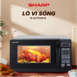 Thumbnail Lò Vi Sóng Kết Hợp Nướng Sharp R-G273VN-B 20L 1