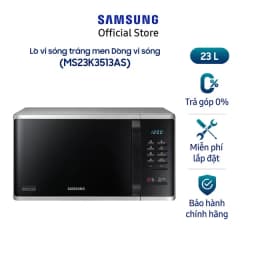 Thumbnail Lò vi sóng Samsung MS23K3513AS 23L 800W 3