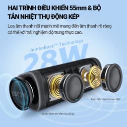 Thumbnail Loa bluetooth di động EarFun UBOOM L kết nối App, Chống nước IP67, Pin 16 giờ, công suất 28W 3