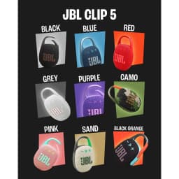 Thumbnail Loa Bluetooth di động kháng nước JBL Clip 5 - Hàng Chính Hãng 4