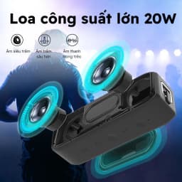 Thumbnail Loa Bluetooth di động mini SODLK TX5 Hệ thống âm thanh vòm 20W | Bluetooth 5.0 | Chống Nước IPX7 | BẢO HÀNH 12 Tháng 2