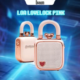 Thumbnail Loa Bluetooth Divoom Lovelock Pink công suất 5W kiểu dáng dễ thương 1