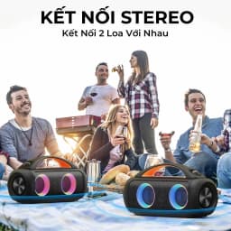 Thumbnail Loa bluetooth Earfun Uboom Raver, công suất 90W, thời gian nghe 6h, có cổng mic 6.5mm 3