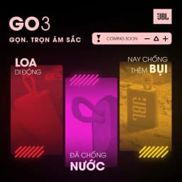 Thumbnail Loa Bluetooth JBL GO 3 Công Suất 4.2W Nghe Nhạc Tới 5h Chống Nước IP67 Kết Nối Bluetooth 5.1 2