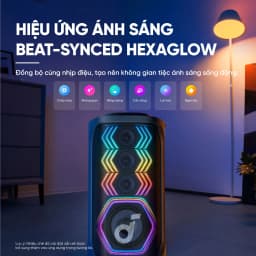 Thumbnail Loa bluetooth karaoke party soundcore Rave 3 | Công suất 160W | 2 mic không dây 4