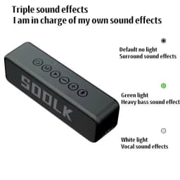 Thumbnail Loa Bluetooth Không Dây Di Động SODLK TX6 Công Suất 30W | Bluetooth 5.0 | Chống Nước IPX7 | BẢO HÀNH 12 Tháng 4