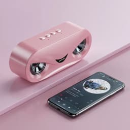 Thumbnail Loa bluetooth không dây ZTU SMART M06 âm thanh nổi, Đèn Led mắt cú siêu đẹp.Hỗ trợ sạc điện tiện lợi 3
