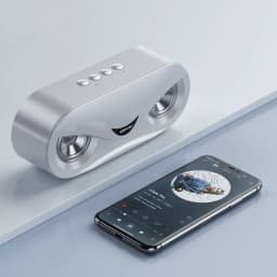 Thumbnail Loa bluetooth không dây ZTU SMART M06 âm thanh nổi và âm trầm mạnh mẽ hỗ trợ thẻ nhớ Micro SD AUX USB, Sạc điện tiện ích 4