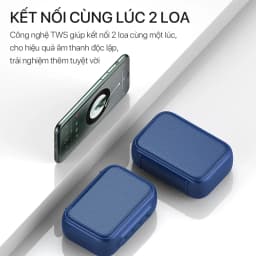 Thumbnail Loa Bluetooth Mini 5.0 ROBOT RB100 5W - Pin Lâu, Hỗ Trợ Nghe Nhạc Bằng Thẻ Nhớ TF & USB 2