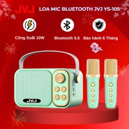 Thumbnail Loa bluetooth mini karaoke kèm mic JVJ YS-103 1 mic / Loa Ys-105 2 mic công suất 10W - Bảo hành chính hãng 06 Tháng 1