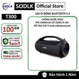 Thumbnail Loa Bluetooth SODLK T300 Công Suất 100W,  Hỗ trợ TWS Kết nối NFC, Chất lượng âm thanh HIFI 1