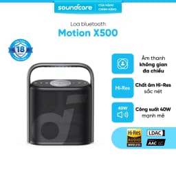 Thumbnail Loa bluetooth soundcore Motion X500 | Chống nước IPX7 | Công suất 40W 2