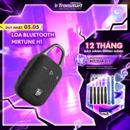 Thumbnail Loa Bluetooth Tronsmart MIRTUNE H1 V5.3 | Công Suất 8W bass mạnh | Kháng nước IPX7 | 20H chơi nhạc | Bảo Hành 12 Tháng 1