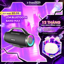Thumbnail Loa Bluetooth Tronsmart Bang Max V5.3 | Công suất 130W | Chế độ EQ tùy chỉnh | Âm Thanh 3 Chiều | Bảo hành 12 tháng 1