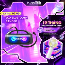 Thumbnail Loa Bluetooth Tronsmart BANG SE V5.3 | 24H chơi nhạc | Tích hợp sạc dự phòng | Kháng nước IPX6 | Bảo hành 12 tháng 1
