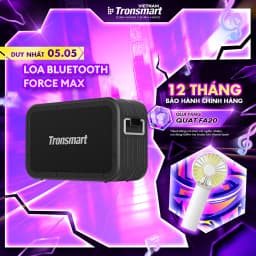 Thumbnail Loa Bluetooth Tronsmart Force Max | Công suất 80W | Công nghệ SoundPulse | Chơi nhạc đến 13H | Bảo Hành 12 tháng 1
