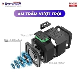 Thumbnail Loa Bluetooth Tronsmart Groove V5.0/ Groove 2 V5.3 | Chống nước IPX7 | 18H chơi nhạc | Chế độ EQ kép | Bảo hành 12 tháng 3