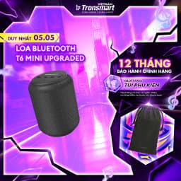 Thumbnail Loa Bluetooth Tronsmart T6 Mini Upgraded V5.3 | Công suất 15W | Âm thanh 360° | Kháng nước IPX6 | BH 12 tháng 1