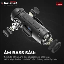Thumbnail Loa Bluetooth Tronsmart T7 V5.3 | Công suất 30W | Âm thanh 360° | Chống nước IPX7 | Hỗ trợ thẻ nhớ | Bảo hành 12 tháng 2