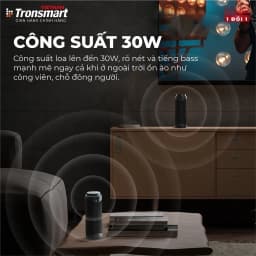 Thumbnail Loa Bluetooth Tronsmart T7 V5.3 | Công suất 30W | Âm thanh 360° | Chống nước IPX7 | Hỗ trợ thẻ nhớ | Bảo hành 12 tháng 4