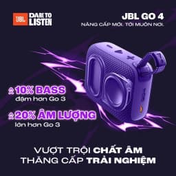 Thumbnail Loa Di Động Bluetooth JBL Go 4 Chơi Nhạc tới 7 Giờ Bluetooth 5.3 Chống Nước IP67 Kết Nối Đa Loa AuraCast 3