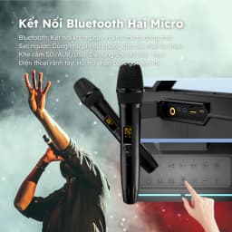 Thumbnail Loa Karaoke Bluetooth 5.0 không dây SODLK S520 công suất cao 150W với giao diện âm thanh 6,5MM hỗ trợ thiết bị âm nhạc 4