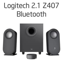 Thumbnail Loa Logitech 2.1 Z407 bluetooth ,3.5 mm, công suất tối đa 80w ,hàng chính hãng bảo hành 12 tháng 1