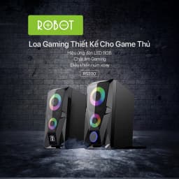 Thumbnail Loa Máy Tính Gaming ROBOT RS200 Hiệu Ứng Đèn LED Âm Thanh HD Chất Lượng Cao Bảo Hành Chính Hãng 12 Tháng 2