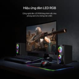 Thumbnail Loa Máy Tính Gaming ROBOT RS200 Hiệu Ứng Đèn LED Âm Thanh HD Chất Lượng Cao Bảo Hành Chính Hãng 12 Tháng 4