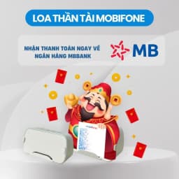 Thumbnail Loa ngân hàng MB Bank - Loa thông báo chuyển khoản - Loa thần tài MobiFone - Hàng chính hãng 1