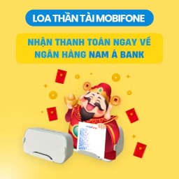Thumbnail Loa ngân hàng Nam Á - Loa thông báo chuyển khoản - Loa thần tài MobiFone - Hàng chính hãng 1