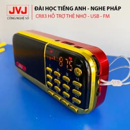 Thumbnail Loa nghe pháp mini JVJ J-836S 2 Pin sử dụng thẻ nhớ,USB học tiếng anh, đài FM, đèn pin siêu sáng - BH 12 tháng 3