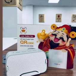 Thumbnail Loa thông báo chuyển khoản, báo nhận tiền. Loa Thần Tài thông minh đọc thông báo khi nhận tiền ngân hàng. 4