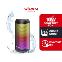 Thumbnail Loa TWS Bluetooth 5.3 VIVAN RB510 Âm Hay Bass Lớn Chống Nước IPX4 10W Hỗ trợ USB AUX TF card đàm thoại rảnh tay Tiện lợi 2
