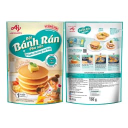 Thumbnail Lốc 2 gói Bột Bánh Rán Pha Sẳn Vị Phô Mai Ajinomoto (150g/Gói) 2
